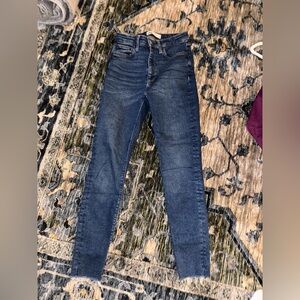 Zara Classic Blue Denim Pants